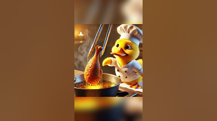 Cute duck eating fried chicken legs today丨CAT丨CUTECAT丨AI丨AICAT