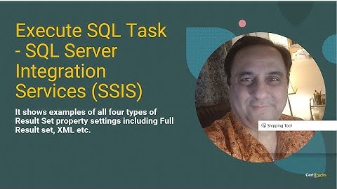 SSIS Execute SQL Task
