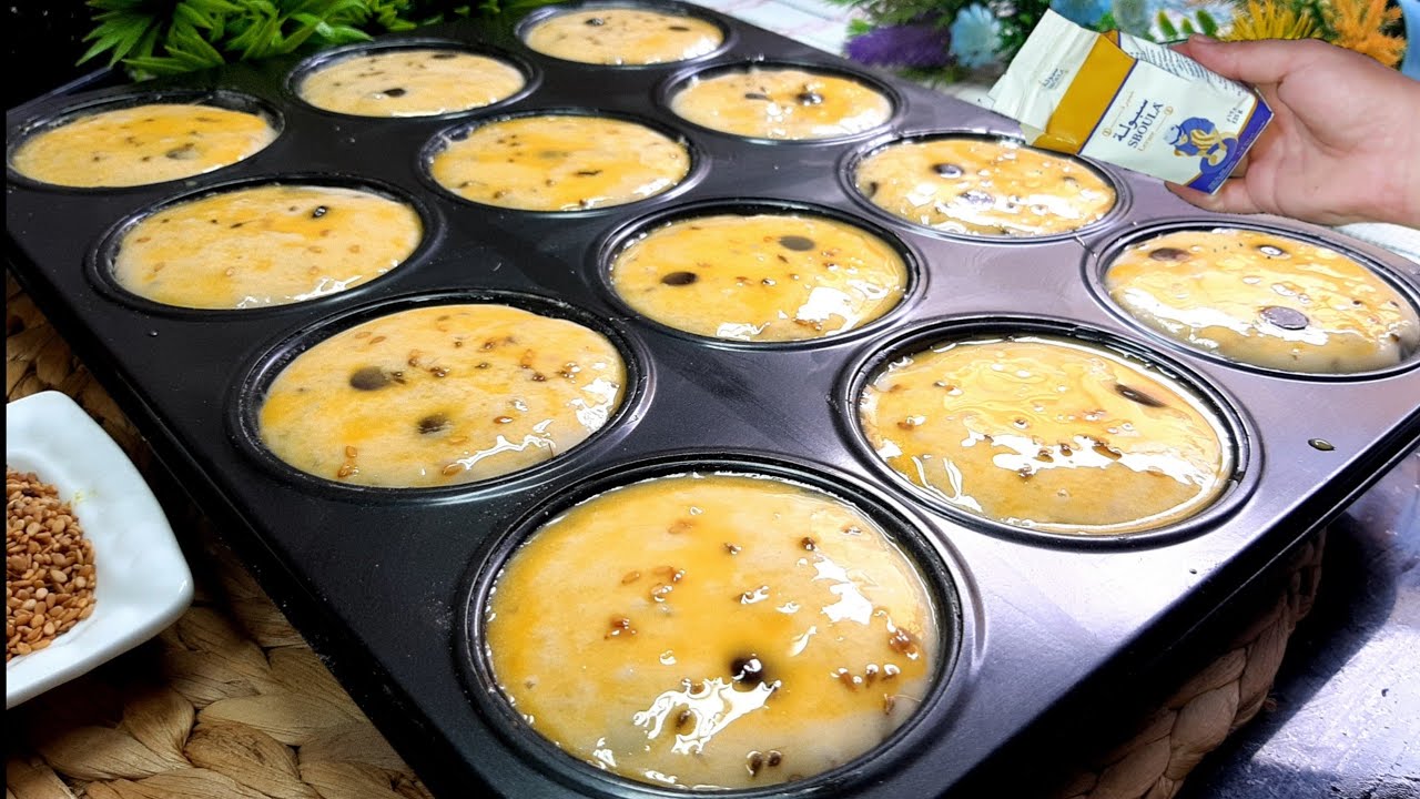 ألذ وأسرع وأشهى مايمكن توجدي✔بدون عجن وبدون زبدة حضريهم بكل سهولة منسمين محمرين مفشفشين متشبعوش منهم