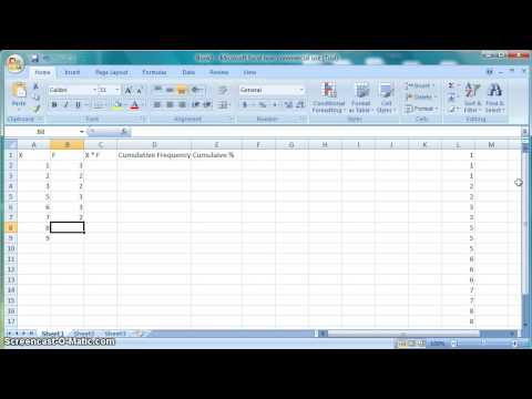 how to create a frequency distribution chart in excel graph excel