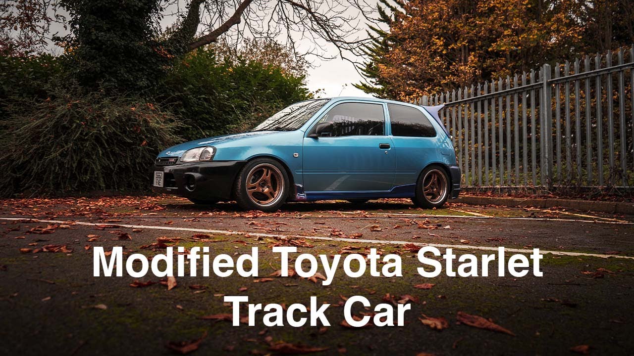 Modified Toyota Starlet Track Car - Walk around & sound check!