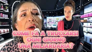 🤣Come fa a truccarsi ogni giorno una miliardaria?