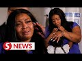 'He will never see her grow up'-tearful mother of George Floyd's daughter
