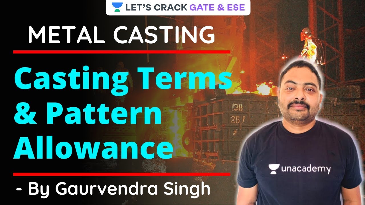 Casting Terms and Pattern Allowance Metal Casting Manufacturing