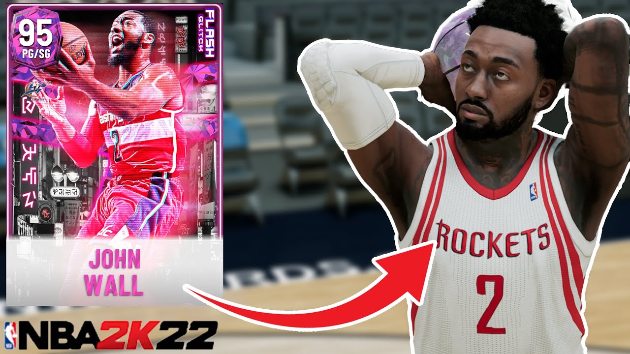 PINK DIAMOND GLITCHED JOHN WALL GAMEPLAY! BEST POINT GUARD IN MYTEAM! NBA 2K22 MyTeam YouTube