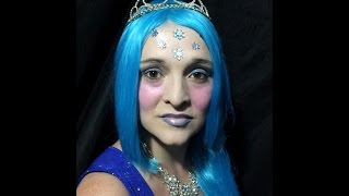 Ice Queen Cosplay Makeup Tutorial