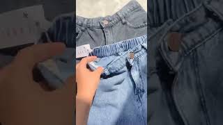 ‼️Shopee Haul‼️ Rekomendasi Highwaist kulot jeans Termurah, cocok buat yang Mungil.