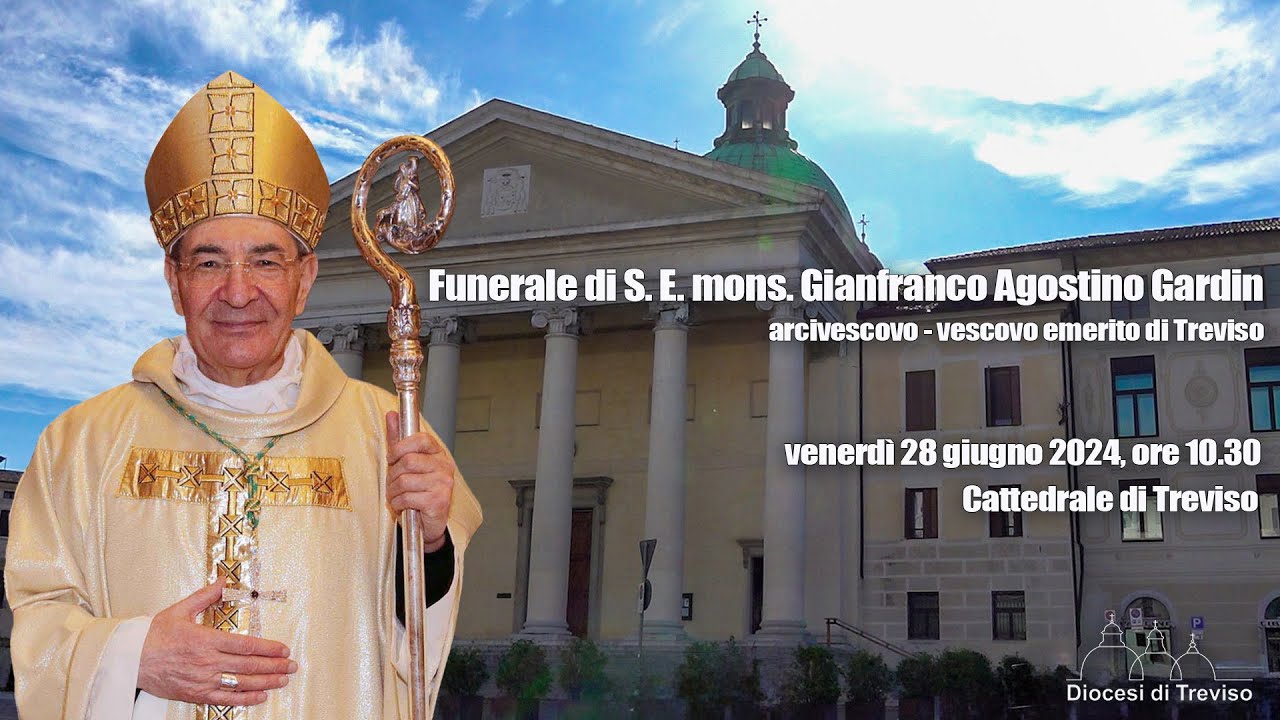 Funerale del vescovo emerito Gardin