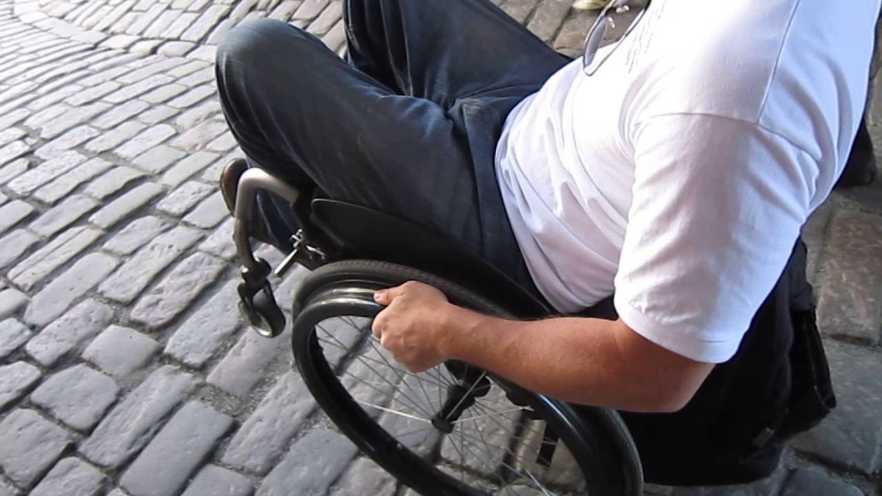 Wheelchair Access on Tallinn Cobblestones Sage Traveling YouTube