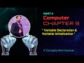 Variable Declaration & Initialization in C | Chapter #9 | 2nd Year Computer| Short Question