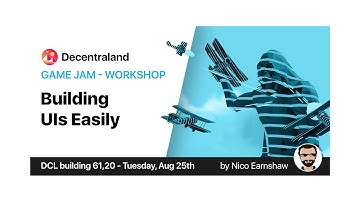 Game Jam 2020 Workshop -  Building UI Easily