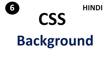 CSS Background | Part-6 | CSS Tutorial For Beginners | Tutorial007