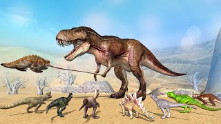 Evolution of Giant Dinosaur || Giant Frog vs Dinosaurs cartoon compilation #trending