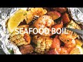 HOW TO MAKE THE BADDEST SEAFOOD BOIL (KING CRAB | JUMBO SHRIMPS | MUSSELS &amp; MORE)