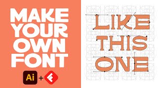 How To Make Custom Fonts in Adobe Illustrator with Fontself