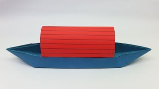 Paper Boat Making Tutorial That Floats | Origami Boat | Easy Origami Tutorial | DIY Crafts screenshot 5