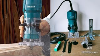 حسّن مهاراتك في الأعمال الخشبية باستخدام أداة القطع MAKITA 3709 (الفتح/الاختبار)