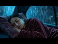 Quiet Rain Falling Outside a Cozy Vehicle for Anxiety Relief and Sleep