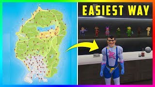The EASIEST & FASTEST Way To Collect ALL 100 Action Figures In GTA 5 Online! (Impotent Rage Outfit)