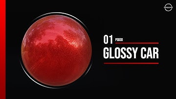 01 Glossy Car | Procedural Shaders Blender 3D | PSB3D