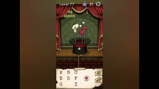 Flower Forest Word Puzzle level 77 Gameplay walkthrough solution
