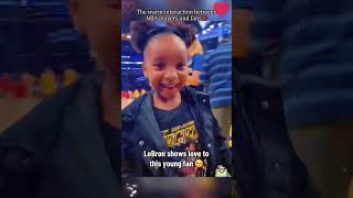 Basketball Players Wholesome Moments with Young Fans#fyp #basketball #nba
