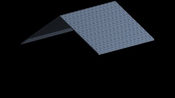 Architectural Drawing in TurboCAD "Gable Roof"
