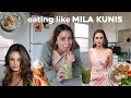 I Ate Like Mila Kunis for a Day