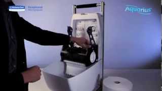 AQUARIUS* Rolled Hand Towel Dispenser - code 6959 - demo video