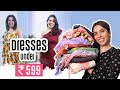 *BEST* Dresses Haul! All Under ₹599 | Heli Ved