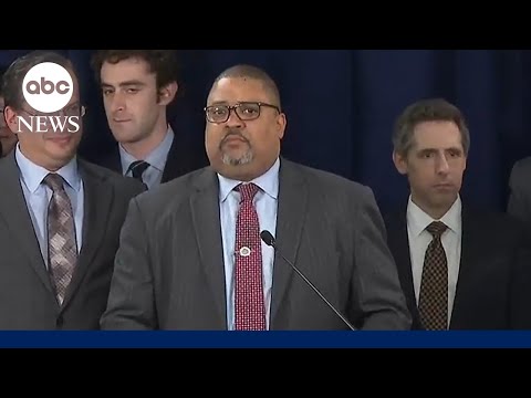 Manhattan DA Alvin Bragg speaks after Trump found guilty in historic criminal hush money trial