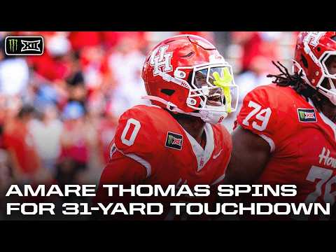 Amare Thomas Spins Away for a 31-Yard Touchdown | 2026 Monster Energy Big 12 Football