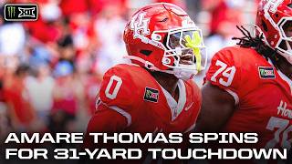 Amare Thomas Spins Away for a 31-Yard Touchdown | 2026 Monster Energy Big 12 Football