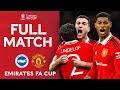 FULL MATCH | Brighton v Manchester United | Semi-Final | Emirates FA Cup 2022-23