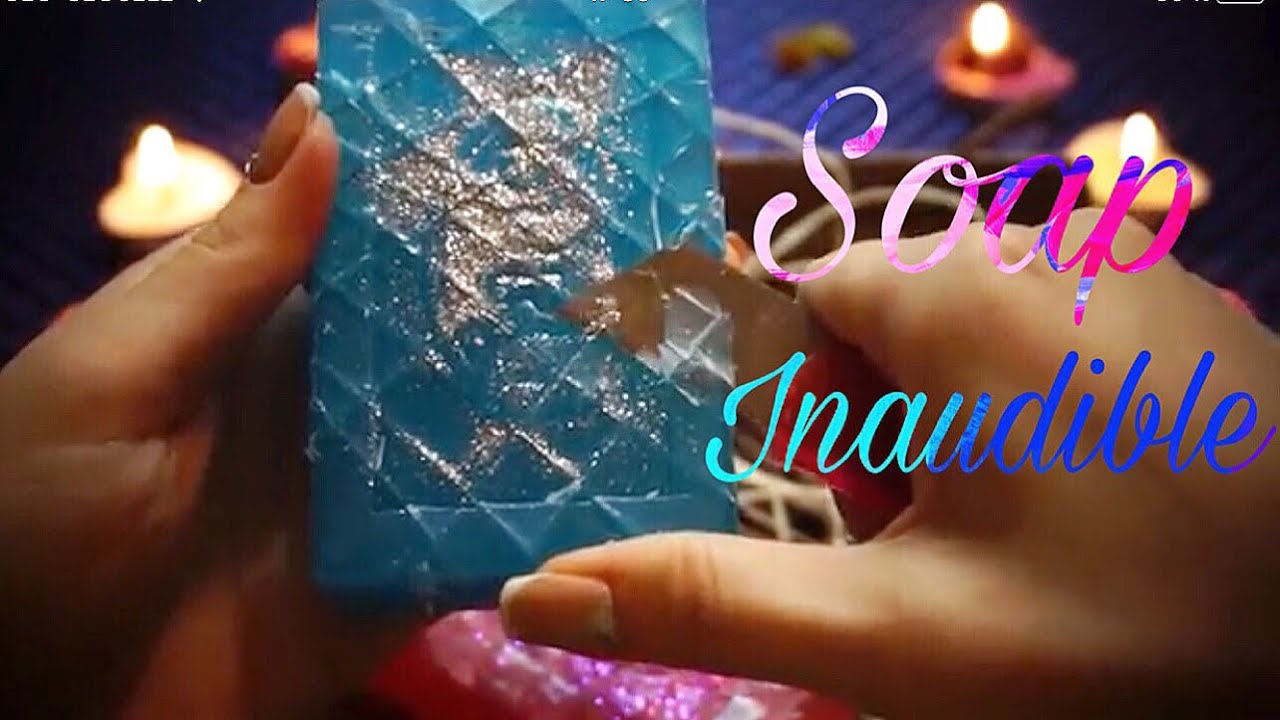 АСМР | Резка Мыла | Неразборчивый шёпот | ASMR | Soap Cutting | Unintelligible | Inaudible