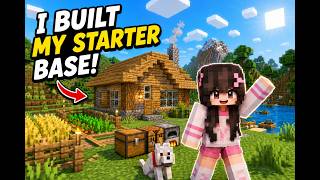 I Built My First Minecraft House