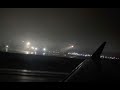 Жесткая посадка в тумане г.Минск Airbus A320neo/Hard landing on Airbus A320neo