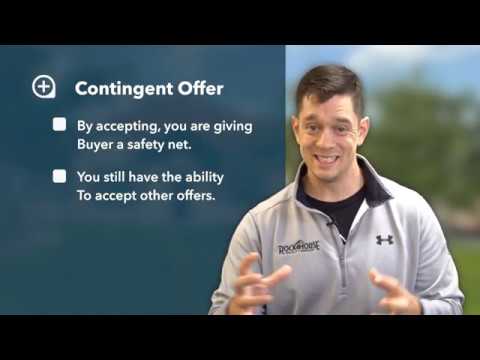 Selling your house and received a contingent offer?