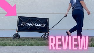 EchoSmile Collapsible Folding Wagon Cart- Review