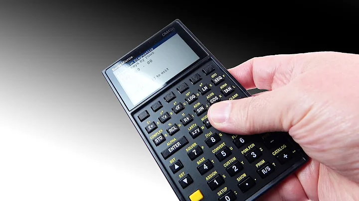 SwissMicros DM42n Keyboard Quality Control