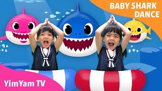 Baby Shark Dance | หนูยิ้มหนูแย้มเต้นเบบี้ชาร์ค | YimYam x PINKFONG Songs for Children