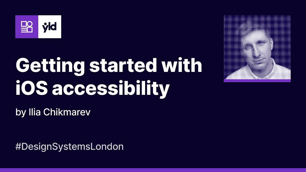 Getting started with iOS accessibility - DSL #9 - YouTube