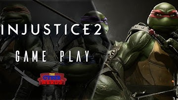 Injustice 2 Teenage Mutant Ninja Turtles Gameplay - Turtle Power