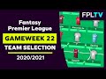FPL Team Selection | GAMEWEEK 22 | Fantasy Premier League | 20/21