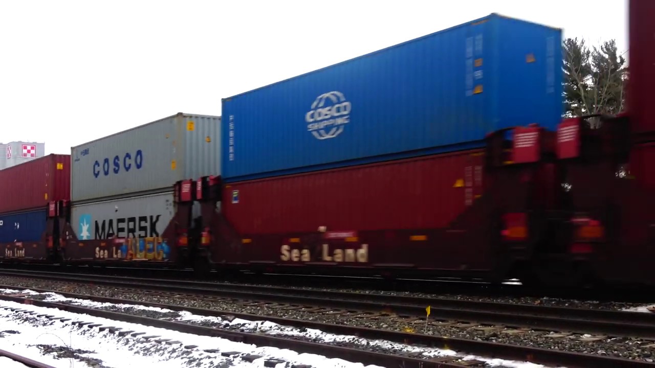 ns trains schiphol CSX Intermodal Train Hits The Horn