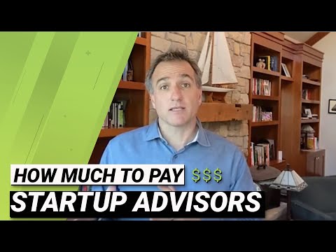 How much to pay startup advisors - AskAVC #25