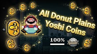 All Yoshi Coins in Donut Plains - Super Mario World