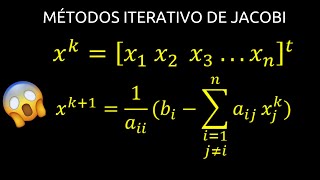 MÉTODO ITERATIVO DE JACOBI PARA RESOLVER UN SISTEMA DE ECUACIONES NO LINEALES