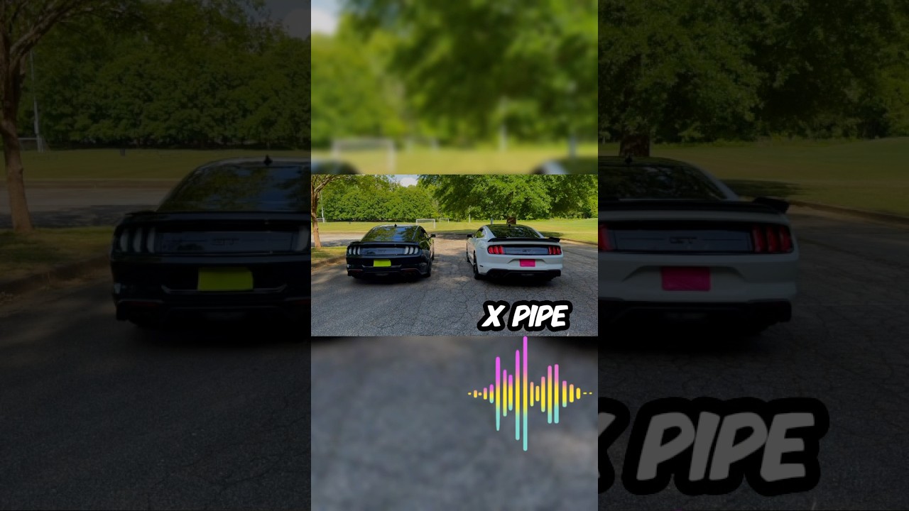 X Pipe vs H Pipe Mustang GT 