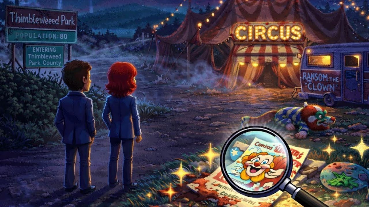 Thimbleweed Park: Episode 2 - Circus Mystery Solved